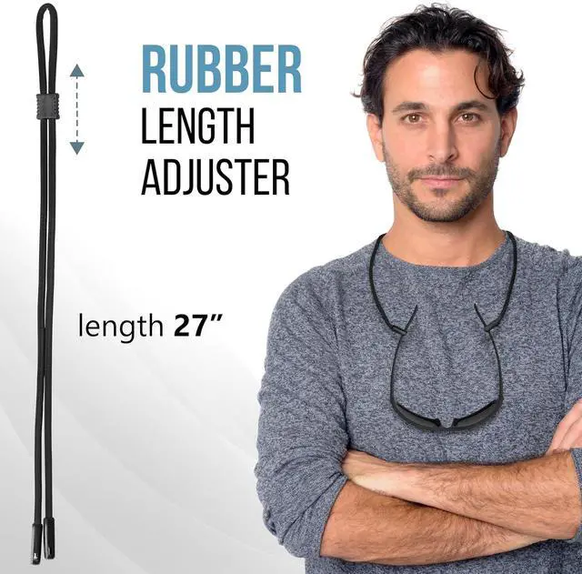 Alt view image 5 of 6 - SIGONNA Eyeglasses String Holder Strap - Eyeglass Chains Women Man - 4 Cords