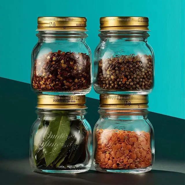 Alt view image 3 of 7 - Bormioli Rocco Quattro Stagioni Extra Lids, 3 Pack - Replacement 56mm - 2.2 Inch Sealing Tops, Ideal for Home Canning & Food Storage - Hand Wash Only