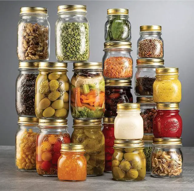 Alt view image 6 of 7 - Bormioli Rocco Quattro Stagioni Extra Lids, 3 Pack - Replacement 56mm - 2.2 Inch Sealing Tops, Ideal for Home Canning & Food Storage - Hand Wash Only