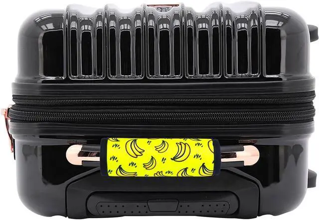 Alt view image 4 of 5 - Neoprene Luggage Handle Wrap Fluorescent Colors Luggage Identifiers/Tags/Marker (Banana)