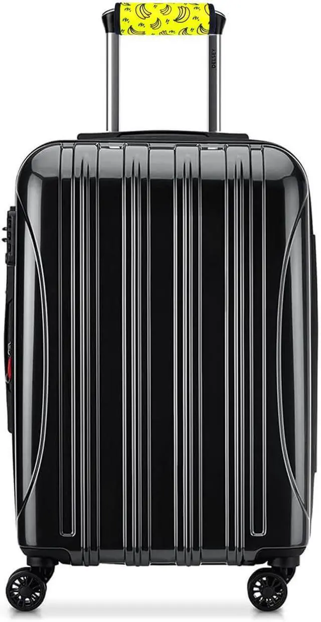 Alt view image 5 of 5 - Neoprene Luggage Handle Wrap Fluorescent Colors Luggage Identifiers/Tags/Marker (Banana)