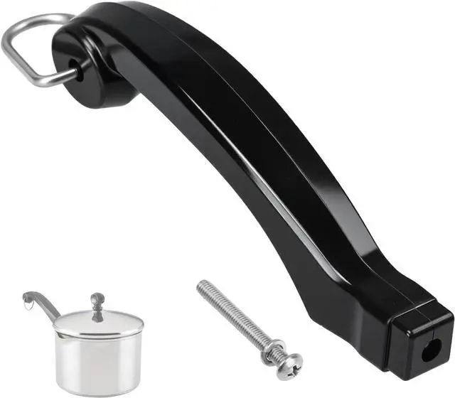 Main image of P08-031 Saucepan Handle Replacement (Short) Fits for Farberware 1, 1.5, 2 and 2.5 quart Pan, Pots and Cookware | Durable Pot Replacement parts | Saucepan Handles for Kitchen Cooking with Screw
