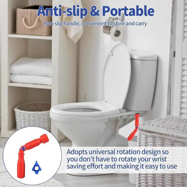 Alt view image 5 of 7 - Toilet Seat Fitting Tool, 10/13/17mm Toilet Seat Repair Wrench | Professional Universal Plastic High-Strength Installation Tool