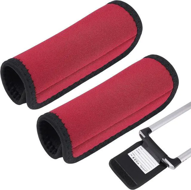 Main image of Vigorport Luggage Handle Wrap, Bright Comfortable Neoprene Luggage Grips | Suitcase Bag Identifiers Wraps, Tags, Markers, Covers Travel Accessories for Airplane/Flying