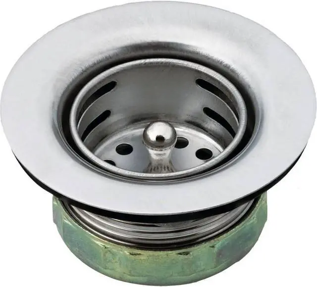 Alt view image 2 of 4 - Moen 22174 Sink Basket Strainer with Drain Assembly, 2", Stainless Steel