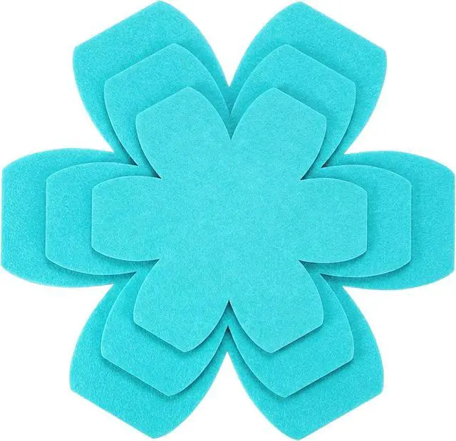 Main image of 6PCS Pot Protectors for Stacking 3 Sizes Felt Pan Dividers | Teal Pot Separators for Stackings and Protecting Your Cookware(6" 8" 10")