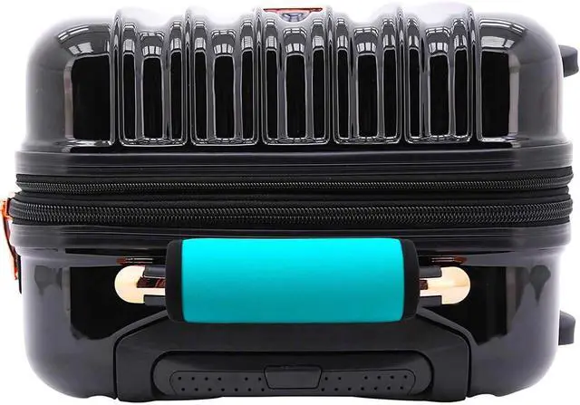 Alt view image 3 of 7 - Luggage Handle Wrap-Neoprene Luggage identifiers for Suitcases Unique Bright Luggage Tags/Spotter/Markers/Handle Cover Travel Accessories