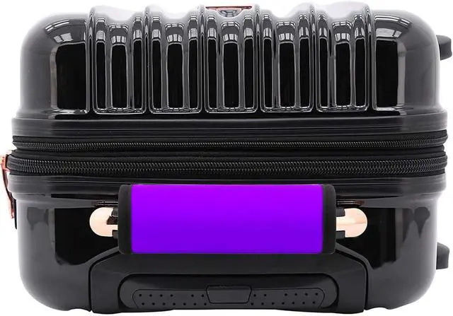 Alt view image 6 of 7 - Luggage Handle Wrap-Neoprene Luggage identifiers for Suitcases Unique Bright Luggage Tags/Spotter/Markers/Handle Cover Travel Accessories