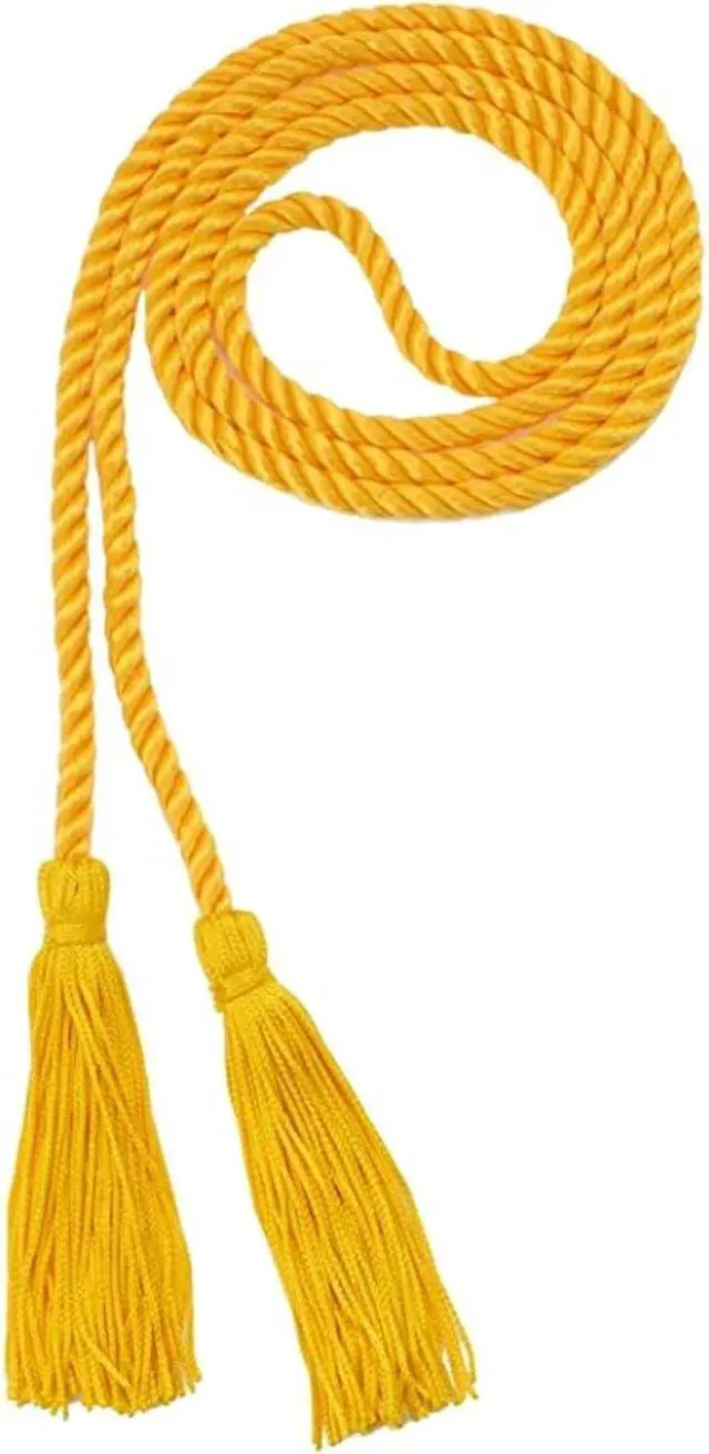 Main image of Tassel Depot Graduation Honor Cord - Gold - Every School Color Available - Made in USA
