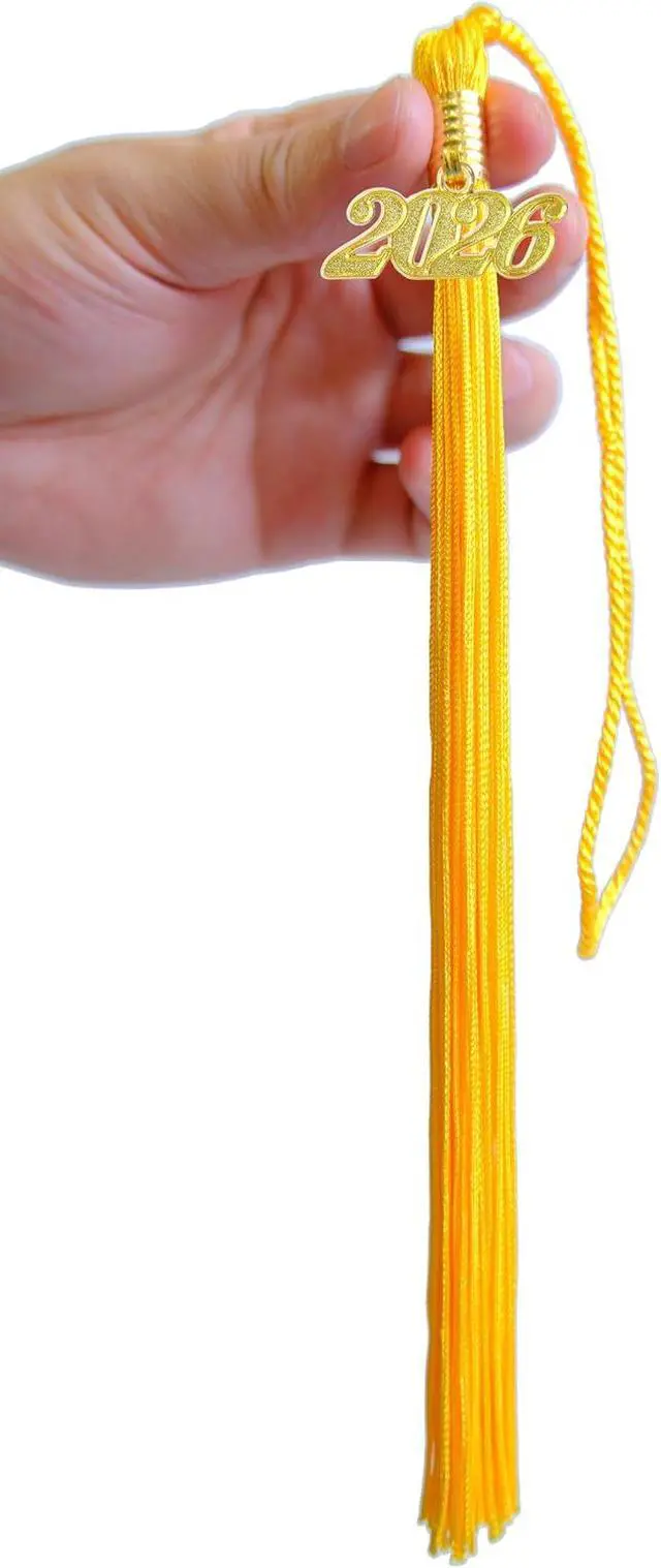Alt view image 6 of 6 - 2026 Tassel Graduation,Gold Tassel 2026 for Grad Cap and Graduation Ceremony Accessory Decoration