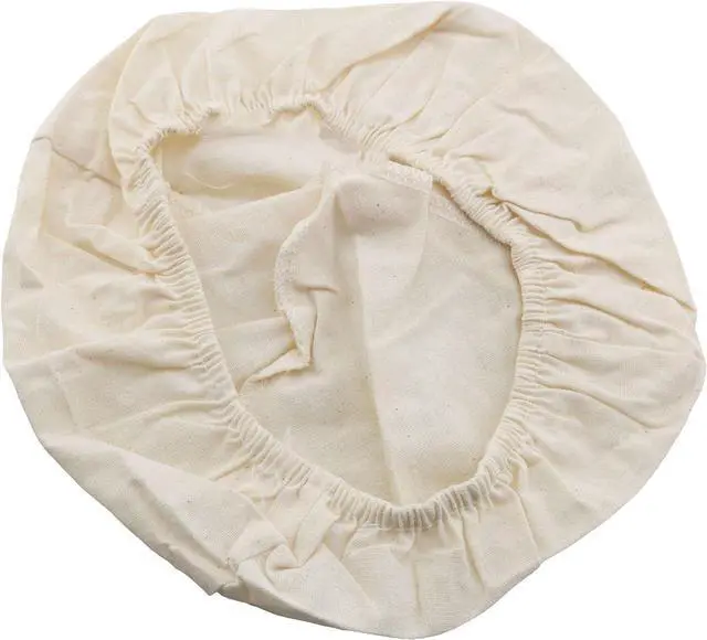 Alt view image 3 of 5 - TAODAN 2PCS Bread Basket Lining Cloth Baking Utensils Natural Rattan Windbreak Fabric Diameter 25cm for Salad Bowls/Casserole Brewing