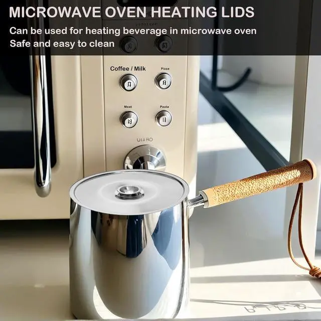 Alt view image 4 of 6 - Universal Lid, Cover Bowl, Mini Pan Lid, Milk Pot Lid, 4.7Inch/12cm