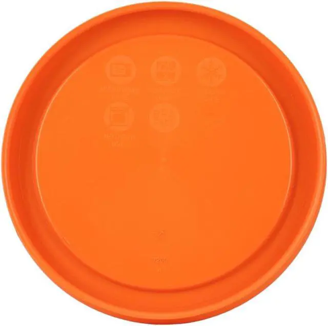 Alt view image 2 of 4 - Pyrex 7200-PC (2-Cup) Orange Food Storage Lid (3 Pack) - Made in USA | Replacement Lid | BPA-Free Plastic | Secure Fit For Food Storage | Leftovers | Organization | Top-Rack Dishwasher Safe