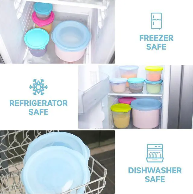Alt view image 7 of 7 - Silicone Lids for Cuisinart 1-1/2-Quart Freezer Bowl, 2 Pack Reusable Covers for Cuisinart lce Cream Maker, Dishwasher, Microwave & Freezer Safe, Kitchen Accessory