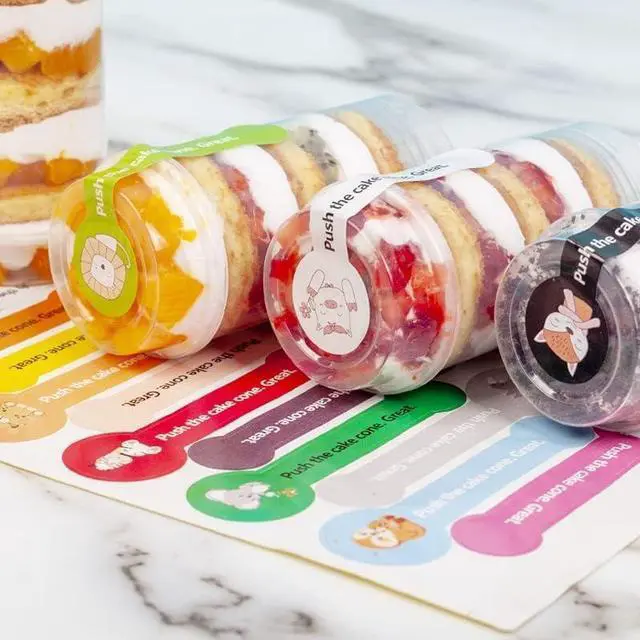 Alt view image 3 of 5 - Pack of 10 Push-Up Cake Pop Containers, Reusable and Perfect for Homemade Treats Dessert Snacks Cheesecake Push Up Cups