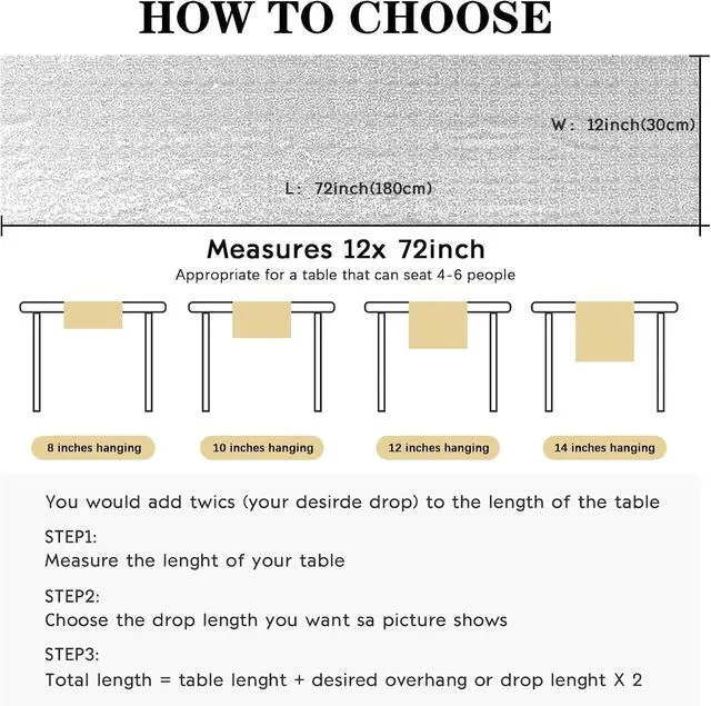 Alt view image 5 of 7 - 2 Packs 12 x 72 inches Sequin Table Runner, Silver Glitter Table Runner for Birthday Party Supplies Wedding Engagement Baby Shower Holiday Celebration Event Decorations