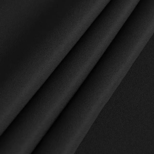 Alt view image 6 of 7 - sancua Rectangle Tablecloth, 60 x 84 Inch, Black | Stain and Wrinkle Resistant, Washable Polyester Cloth, Decorative Fabric Cover, For Dining Tables, Buffet Parties and Camping