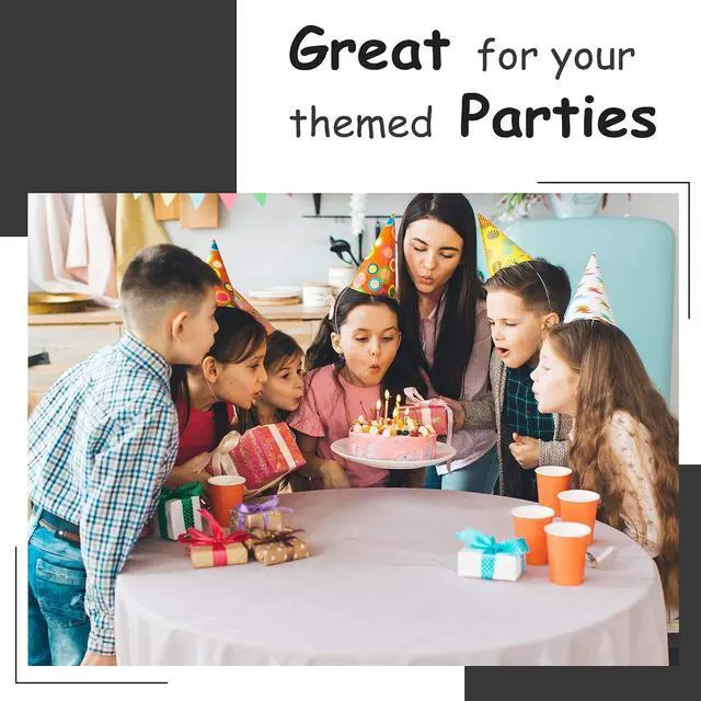 Alt view image 3 of 5 - 5 Pack Premium White Plastic Tablecloth - 108 x 54 in. Disposable Rectangle Plastic Table Cloth - Decorative Rectangle Table Cover Smooth Tablecloth - Disposable Table Cloths For Parties, Weddings.