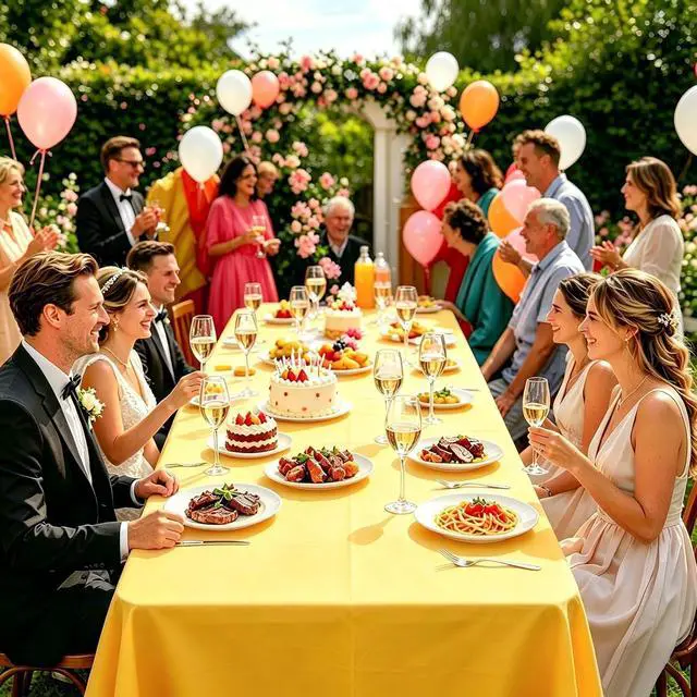 Alt view image 6 of 7 - 2Pcs Yellow Plastic Table Cloth, 54 x 108 Inch Rectangle Disposable Tablecloth for Birthday, Wedding, Picnic, Holiday Party
