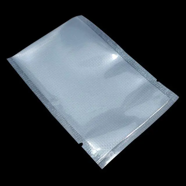 Alt view image 3 of 6 - FERENLI 100 Pieces 2.7x3.9 inch (Usable Size 2.4x3.3 inch) Small Vacuum Sealer Bags for Food Storage Open Top Clear Plastic Flat Pouches Bulk Food Packaging Bags with Tear Notch