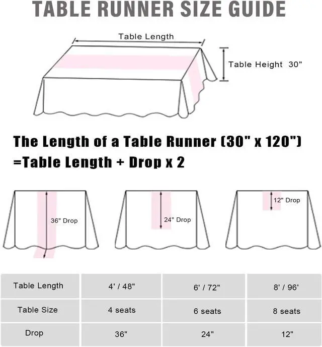 Alt view image 5 of 7 - 10FT Blushing Pink Chiffon Table Runner 30x120 Inches Spring Boho Sheer Fabric Table Runner for Wedding BridalShower Birthday Party Valentine's Day Decorations