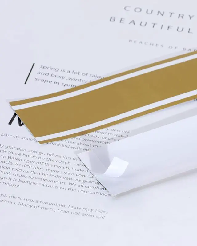 Alt view image 3 of 6 - Penta Angel Paper Napkin Band 100Pcs Self-Adhesive Napkin Rings Bulk for Rolling Silverware Table Setup Wedding Event Party Supply (Gold, One Size)