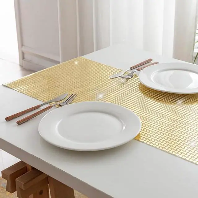 Alt view image 3 of 6 - Gold Glitter Sequin Table Runner Disco Party Retro 70s 80s Theme Disco Ball Table Decorations Birthday Bachelorette Dance Parties Supplies,72 Inches Long (Runner-Gold)