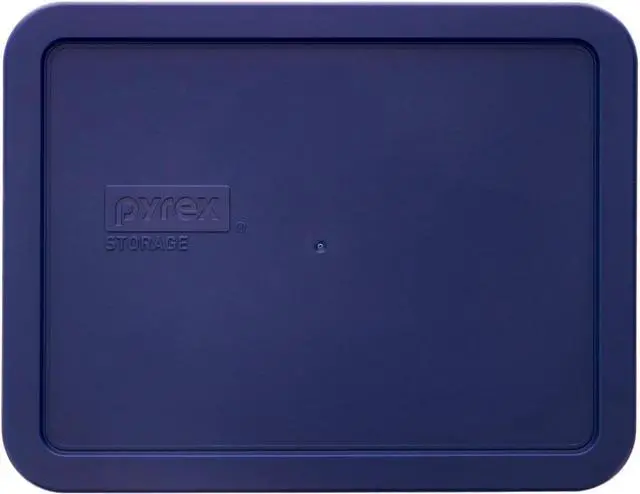 Main image of Pyrex 7211-PC (6-Cup) Blue Food Storage Replacement Lid - Made in USA | BPA-Free Plastic | Snug Fit | Meal Prep | Dishwasher Safe | Dishwasher Safe | Easy Clean | Non-Porous Surface