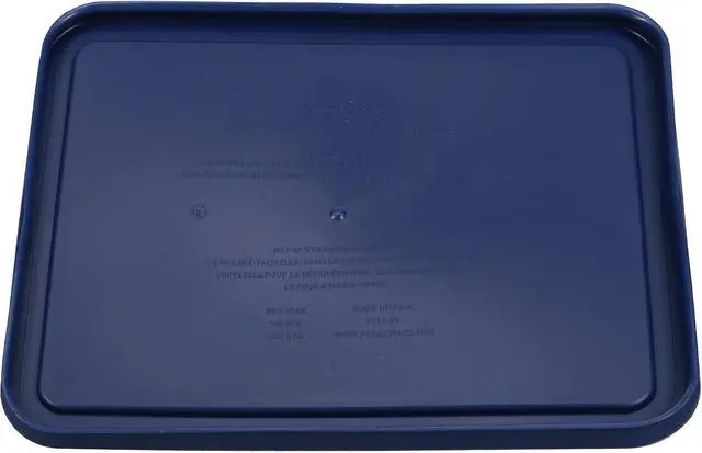 Alt view image 4 of 4 - Pyrex 7211-PC (6-Cup) Blue Food Storage Replacement Lid - Made in USA | BPA-Free Plastic | Snug Fit | Meal Prep | Dishwasher Safe | Dishwasher Safe | Easy Clean | Non-Porous Surface