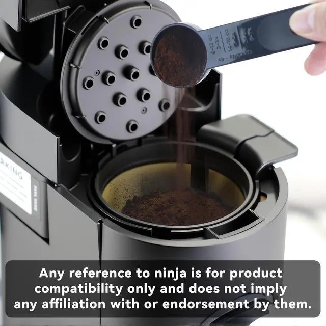 Alt view image 6 of 7 - Basket Filters for Ninja PB051/PB041ST, 1 Pack, for Ninja Coffee Filter | Reusable Basket Coffee Filters for Ninja Coffee Maker, for Ninja Espresso Machine Accessories, Durable, BPA-Free, Food-Grade