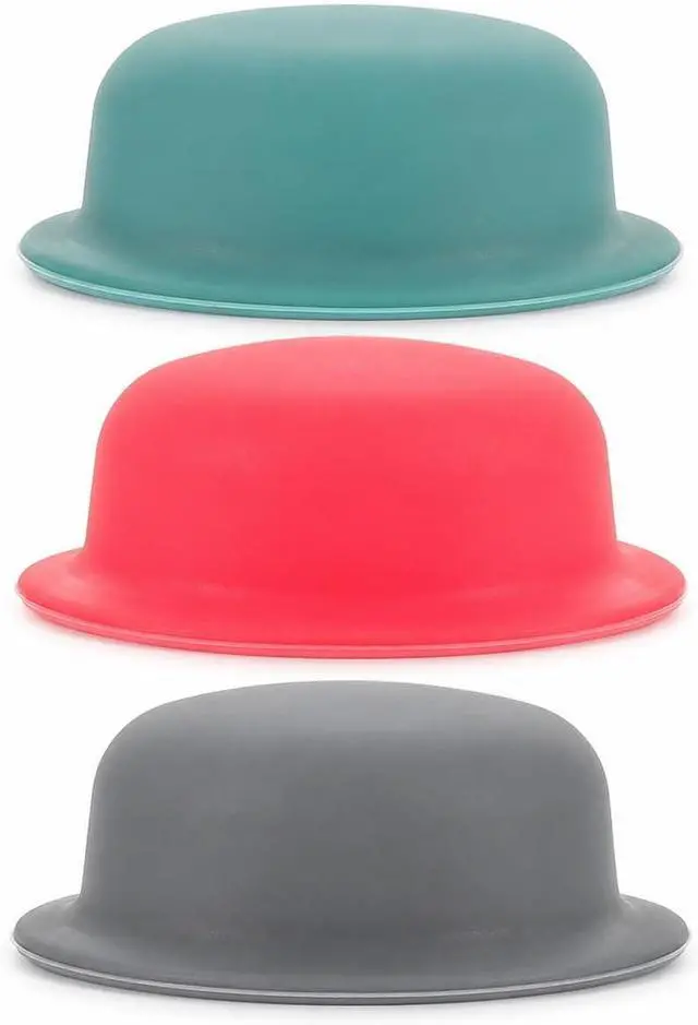 Main image of DECHOUS 3Pcs Silicone Pot Lid Covers, Non-slip Cookware Lid Knobs, Pan Cover Handle Thicken Saucepan Lid Replacement Knob Silicone Universal Pot Lid Top Cover