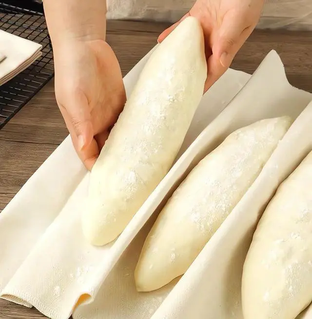 Alt view image 5 of 5 - Thickened Linen Bakers Couche 36x26 Inch Professional Bread Dough Proofing Cloth for Bread Baking, Baguettes, Loaves, Ciabatta