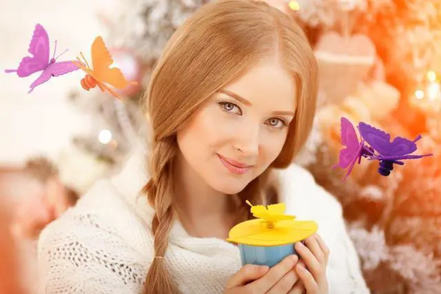 Alt view image 7 of 7 - ME.FAN Silicone Cup Lids - Creative Butterfly Mug Cover - Anti-dust Airtight Seal Hot Cup Lids 6 Set in Bright Colors