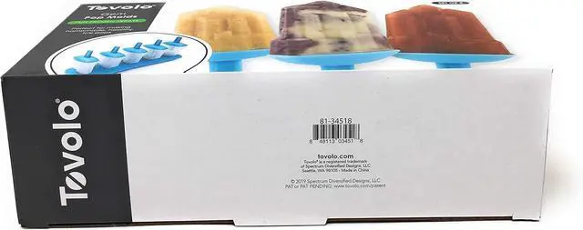 Alt view image 2 of 2 - Tovolo Gem Freezer Pop Molds 5ct, 1 EA
