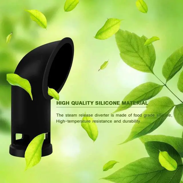 Alt view image 5 of 7 - Steam Release Diverter for Instant Pot, Silicone Steam Diverter Compatible With IP LUX, DUO, DUO Plus, SV, Evo, Ninja Foodi, Crockpot, Power Cooker XL, 3 6 8 Qt IP (Fit DUO/Smart)