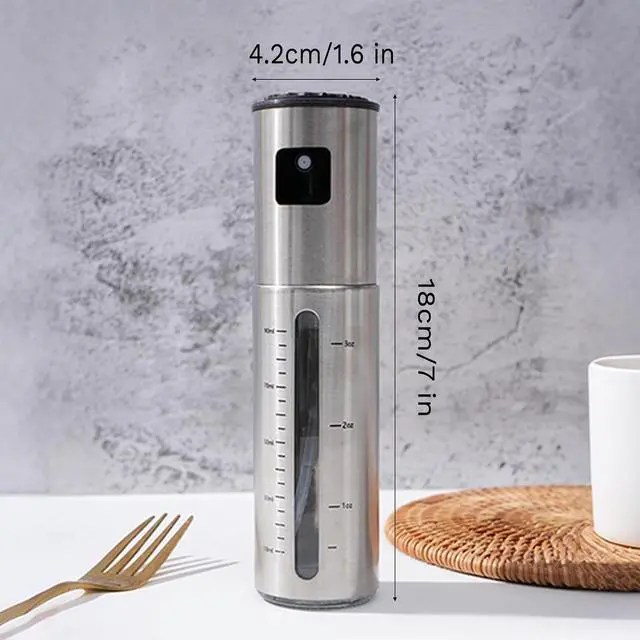 Alt view image 2 of 7 - Olive Oil Sprayer Bottle for Cooking,Olive Oil Dispenser Bottle for Kitchen