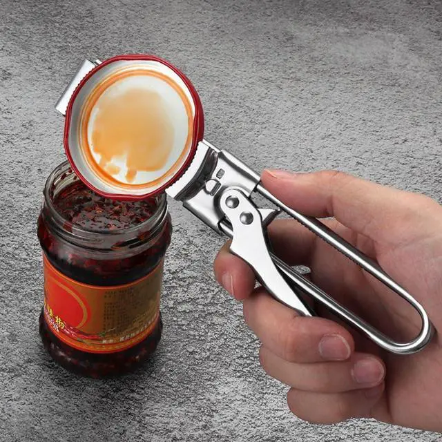 Alt view image 4 of 7 - Master Jar & Bottle Opener,Adjustable Multifunctional Stainless Steel Can Opener Jar Lid Gripper,Manual,Kitchen AccessoriesSilver