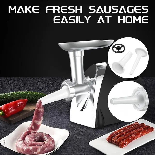 Alt view image 4 of 7 - Magluv Stand Mixer Sausage Stuffer Tube Kit for KitchenAid Sausage Stuffer Attachment