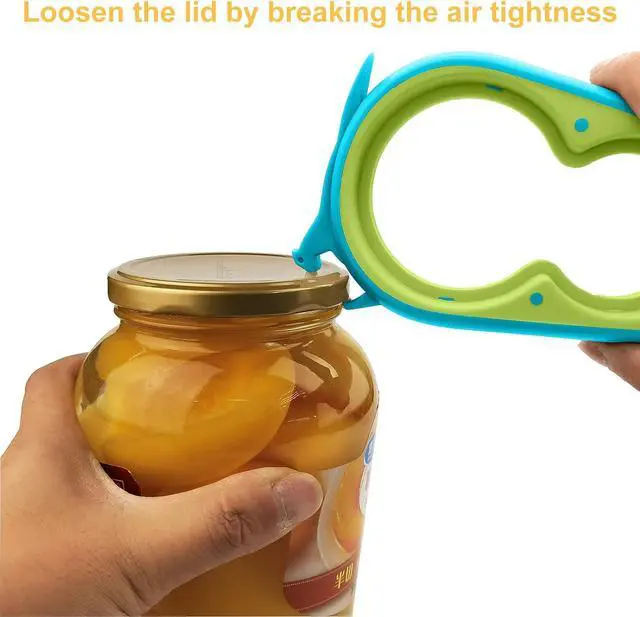 Alt view image 4 of 6 - Otstar Jar Opener & Bottle Opener for Seniors with Arthritis, Weak Hands | Adjustable Lid Opener Effortlessly Opens Jars, Bottles & Pop-Top Cans, Great for Senior Parents, Grandparents, or Loved Ones