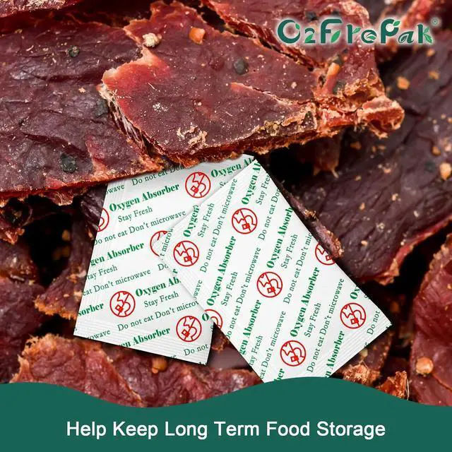 Alt view image 6 of 6 - O2frepak 200CC(100Packets) Food Grade Oxygen Absorbers Packets Food Storage | Oxygen Absorbers For Food Storage,With Oxygen Indicator In Vacuum Bag