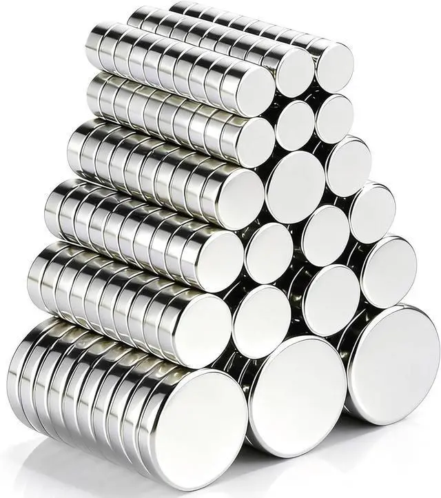 Main image of TRYMAG 200Pcs Small Magnets, 4 Different Sizes Neodymium Magnet for Crafts | Tiny Mini Round Refrigerator Magnets, Multi-Use for 3D Printing, Fridge, DIY, Office, Hobbies and Science