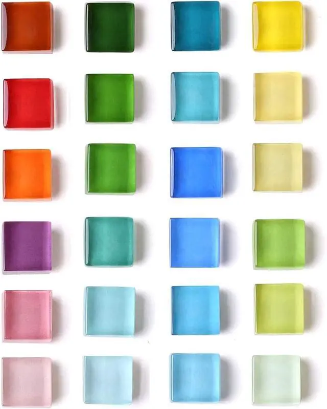 Main image of Mymazn Refrigerator Magnets for Fridge Cute Magnets Colorful Magnets Glass Decorative Whiteboard Magnet Office Kitchen Locker 24 Color