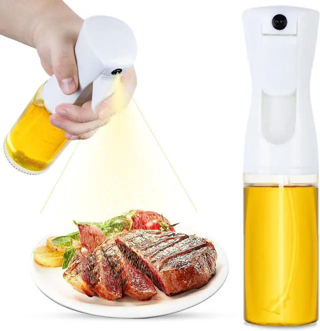 Main image of Glass Olive Oil Sprayer For Cooking, 2026 New Upgraded Powerful Even-Spray Oil Dispenser for Kitchen, Air Fryer, Salad, BBQ (220ml)