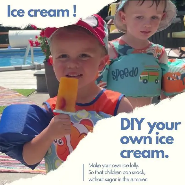 Alt view image 2 of 5 - ANSMIO Popsicle Molds, 12 Reusable Ice Pop Molds with Stand, Collapsible Funnel and Cleaning Brush, BPA-Free Popsicle Maker for Homemade Fruit Pops, Yogurt Pops and Frozen Snacks