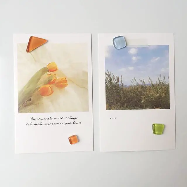 Alt view image 6 of 7 - 20 Pcs Cute Mini Refrigerator Magnets, Colorful Multiple Shapes Small Fridge Magnets, Strong Magnets for Fridge, Whiteboard, Kitchen, Office, and School