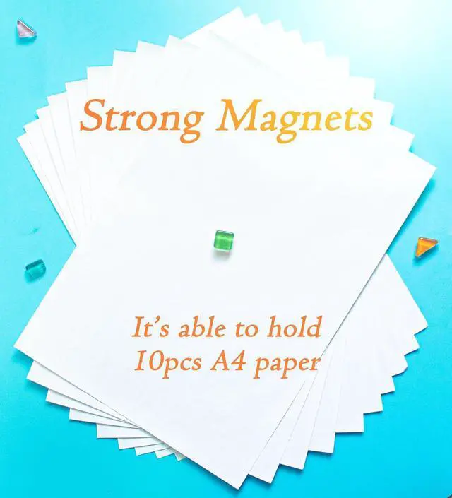 Alt view image 5 of 7 - 20 Pcs Cute Mini Refrigerator Magnets, Colorful Multiple Shapes Small Fridge Magnets, Strong Magnets for Fridge, Whiteboard, Kitchen, Office, and School
