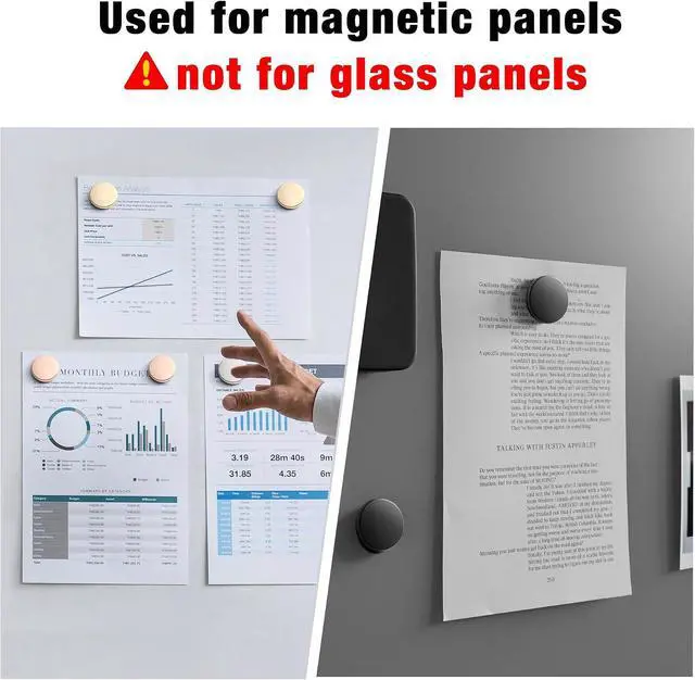 Alt view image 2 of 7 - 12 Pcs Strong Cool Goth Round Fridge Magnets,Small Heavy Duty Refrigerator,Magnets,for Whiteboard,Locker,Chalkboard,Office,Kitchen,Decorative Locker Magnets for Adults,Teachers(Glod)
