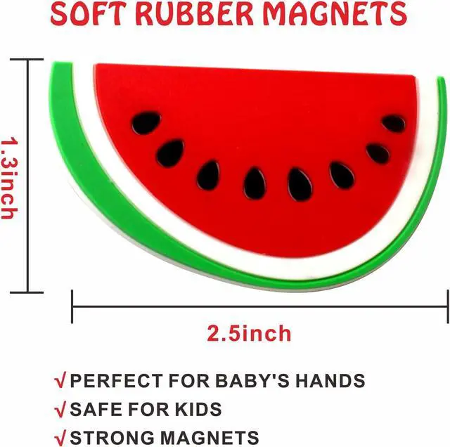 Alt view image 2 of 7 - Refrigerator Magnets for Todders, Fruit Fridge Magnets for Babies Kids Gift