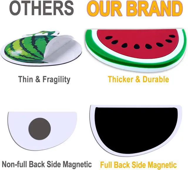 Alt view image 4 of 7 - Refrigerator Magnets for Todders, Fruit Fridge Magnets for Babies Kids Gift