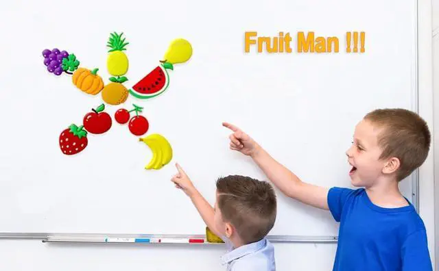 Alt view image 6 of 7 - Refrigerator Magnets for Todders, Fruit Fridge Magnets for Babies Kids Gift
